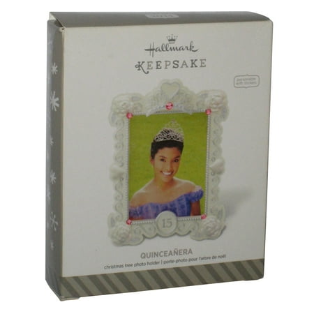 Holder Christmas Ornament - Quinceanera 15 Photo Holder Hallmark Christmas Keepsake Ornament
