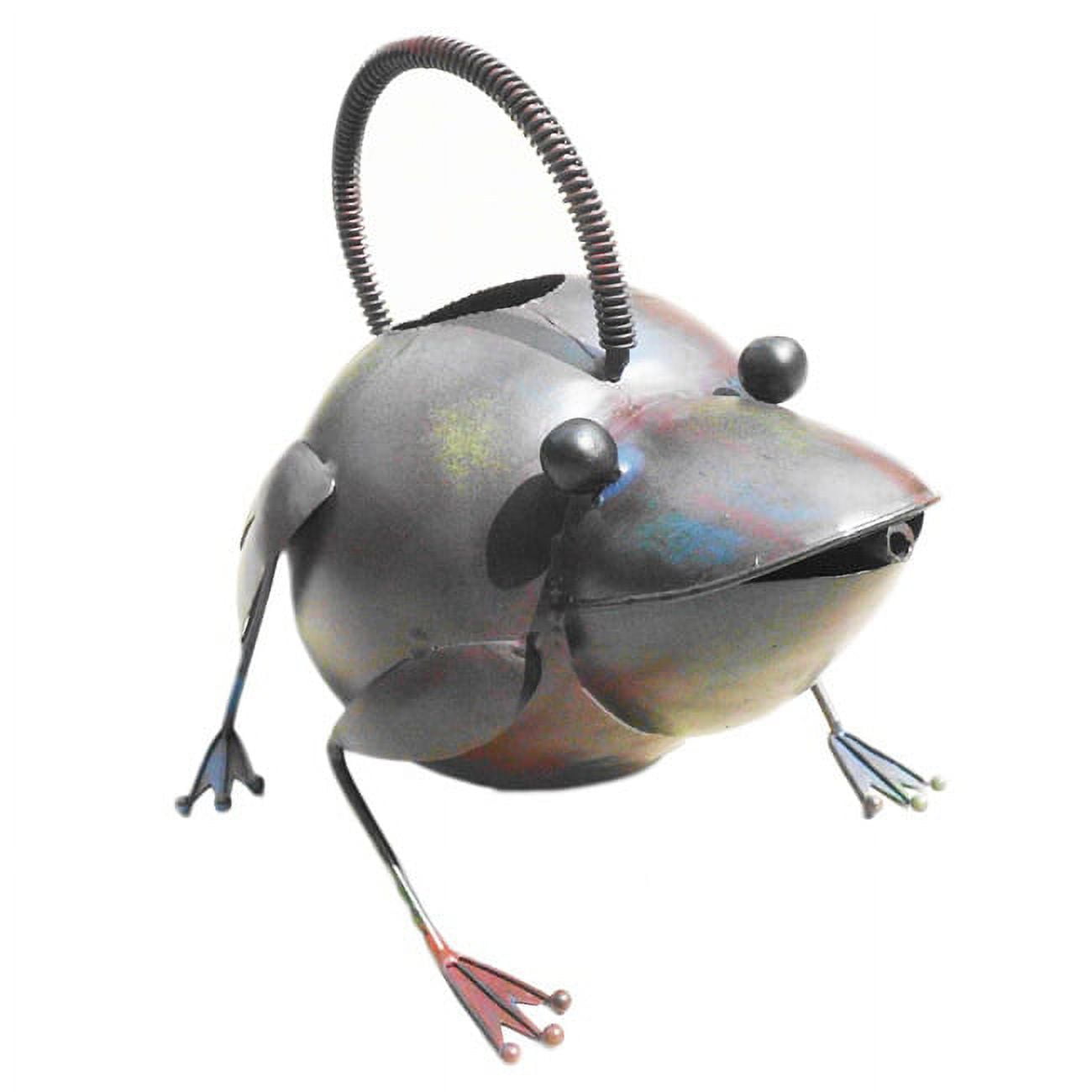 D-Art Collection Iron Frog Watering Can