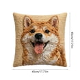 thumbnail image 3 of Pillowcase Cute Pet Imitation Embroidery Pillow Cover Cute Dogs Pillowcase Bedroom Home Sofa Decoration Cushion, 3 of 6