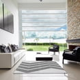 thumbnail image 6 of Ahgly Company Indoor Rectangle Patterned Gainsboro Gray Area Rugs, 2' x 4', 6 of 6