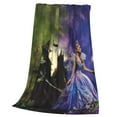 thumbnail image 4 of Luxury Witch Movie Poster Wicked Throw Blanket, Fleece Christmas Blankets And Throws For All Seasons, Wrinkle-Resistant Air Conditioned Blanket 50"X40", 4 of 7