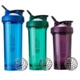 thumbnail image 2 of BlenderBottle Shaker Bottle Pro Series Perfect for Protein Shakes and Pre Workout, 24-Ounce, Black, 2 of 7