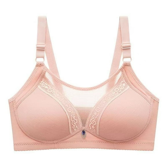 Thin Wireless Anti Sagging Bras For Large Breasts With Large Size Options