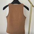 thumbnail image 2 of Miu Miu Brown Tank Top, 2 of 5