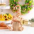 thumbnail image 1 of Decoración de postura de la muñeca Rudolf - Gnomo sin rostro adorable para mesa, escritorio o ventana navideña - Decoración festiva, 1 of 3