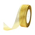 thumbnail image 1 of HEVIRGO 1 Roll Christmas Theme Wrapping Ribbon Snowflake Pattern Polyester Wedding Gift Christmas Ribbon Party Decor, 1 of 11