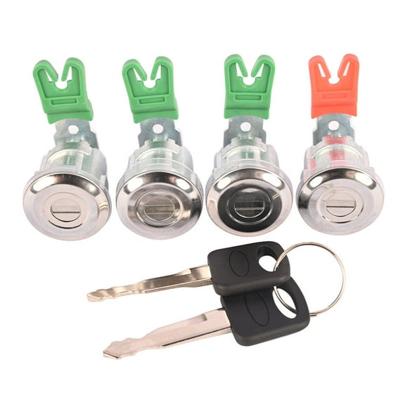 Full Door Lock Cylinder For Ford Econoline Van E150 E250 E350 Keyed Alike 1997-2020 703369 707624