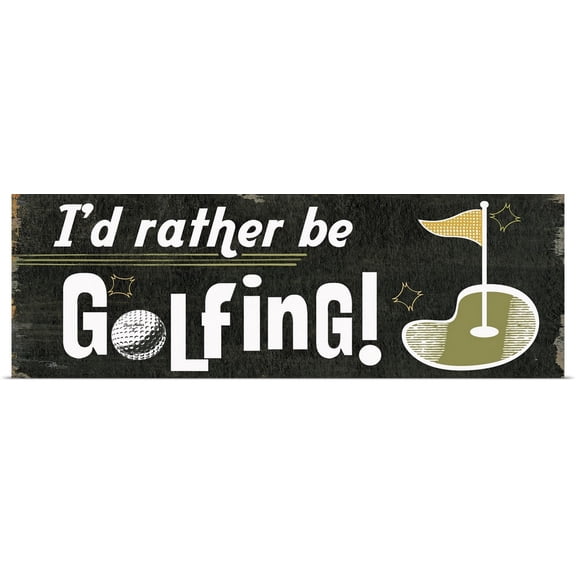 Great BIG Canvas | Rolled Pela Studio Poster Print entitled Funny Golf II