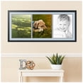 thumbnail image 2 of ArtToFrames Collage Photo Picture Frame with 3 - 14x17 Openings, Framed in Black with Baby Blue and Black Mats (CDM-3926-65), 2 of 8