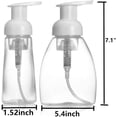 thumbnail image 2 of Foaming Liquid Soap Dispenser Pump Bottles BPA Free 250ML(8.5oz) 2 pcs Set, 2 of 8