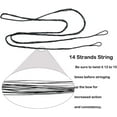 thumbnail image 4 of Lion 62" Takedown Hunting Recurve Bow Metal Riser 30 35 40 45 50 55 60 65 70 Lbs Right Handed, 4 of 7