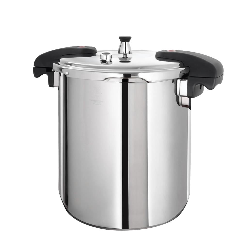 Commercial series Buffalo Steam Pot with Lid set of 4 pieces for QCP435 37-quart Buffalo pressure cooker 