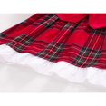 thumbnail image 3 of Bébé bébé Filles Doux Robe de Noël Cou Carré Manches Bowknot Dentelle Robes, 3 of 6