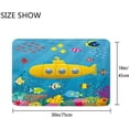 thumbnail image 5 of Bath Mats for Bathroom, Bathroom Mats Rugs No Silp, Washable Cover Floor Rug Carpets Floor Mat Bathroom Decorations 18x30 Inches for Kitchen Bedroom Indoor, 5 of 6
