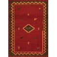 thumbnail image 1 of Ahgly Company Indoor Rectangle Southwestern Orange Country Area Rugs, 3' x 5', 1 of 4