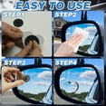 thumbnail image 2 of 4PCS Heart Blind Spot Mirrors, Car Side Mirror Blindspot [Eliminate Dead Zones for Safe Driving] Easy-Adjust Removable Wide Angle Convex Glass, Universal Stick-On Fit for Car, Truck, SUV, 2 of 7