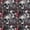 Gray Red, variant on Homewish Goth Sugar Skull Kitchen Curtains,Spooky Halloween Black Out Curtains Pack of 2 (42x63 Each),Rose Flower Living Room Curtains