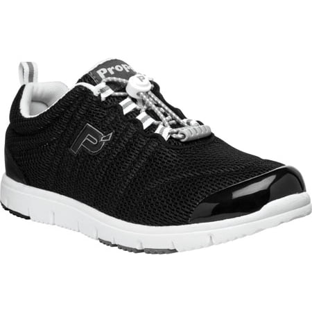 

Women s Propet TravelWalker II Sneaker Black Mesh 9.5 B