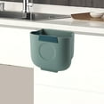 thumbnail image 5 of AuroraX Stylish Kitchen Trash Can Multiple Sizes Hanging Green Garbage Can Contemporary Plastic Garbage Bin for Compact Spaces, 5 of 6