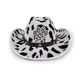 thumbnail image 7 of AWZXDE Children's Denim Style Cow Print Cowboy Hat for Party and Play Occasions White1,5-7 Years, 7 of 7