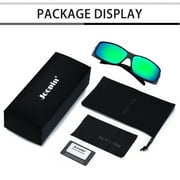 Joopin Sunglasses Fit Over Glasses, Polarized 100% UV Protection Wrap-around Sunglasses for Men & Women Driving