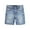 Blue-2443, variant on KIDSCOOL SPACE Little Girls Boys Jeans Shorts,Ripped Simple Design Cute Summer Denim Pants,Blue,4-5 Years
