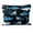 Underwater World Shark, variant on Gothic Dark Romance Skull Makeup Bag Travel Large Bag Organizer toiletry Essentials Skincare Zipper Bag For Women -10x8 inch