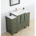 thumbnail image 6 of Vanity Art 48" Single Sink Freestanding Bathroom Vanity Set with Ceramic Top and Mirror, 6 of 10