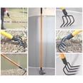 thumbnail image 5 of Ashman Online Garden Cultivator – Sturdy Hand Tiller/Cultivator – Heavy Duty Metal Blade for Digging, Loosening Soil and Weeding – Equipped with Rubber Grip Handle for a Strong Hold, 5 of 7