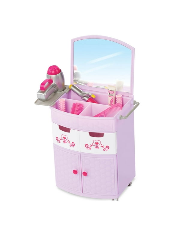 My Life As Hair Salon Play Set for 18 inch Dolls, Lavender