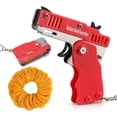 thumbnail image 1 of Minilanzador de bandas elásticas plegable Toy QKUDNGHY con 60 bandas, 1 of 7
