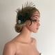 thumbnail image 1 of Diadema de los años 20 para mujer, de plumas de de imitación, Tipo B Hugo Diadema de plumas vintage, 1 of 9