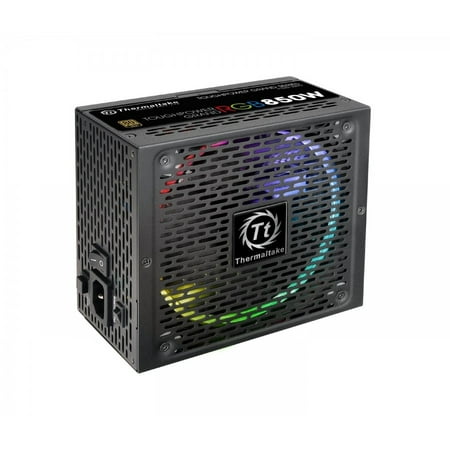 Thermaltake - ToughPower Grand RGB 850W ATX12V 2.4/EPS12V 2.92 80 Plus Gold Modular Power Supply - Black