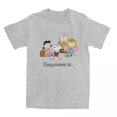 thumbnail image 1 of Camiseta divertida de Peanuts, Snoopy y Charlie Brown para hombres y mujeres, camiseta de algodón con estampado de dibujos animados lindos, 1 of 5