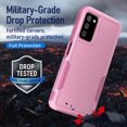 thumbnail image 6 of Rtmgob for Samsung Galaxy A03s Case, Dual Layer Protective Cell Cases Cover, Full Body Rugged Shockproof for Galaxy A03S Case (Pink), 6 of 7