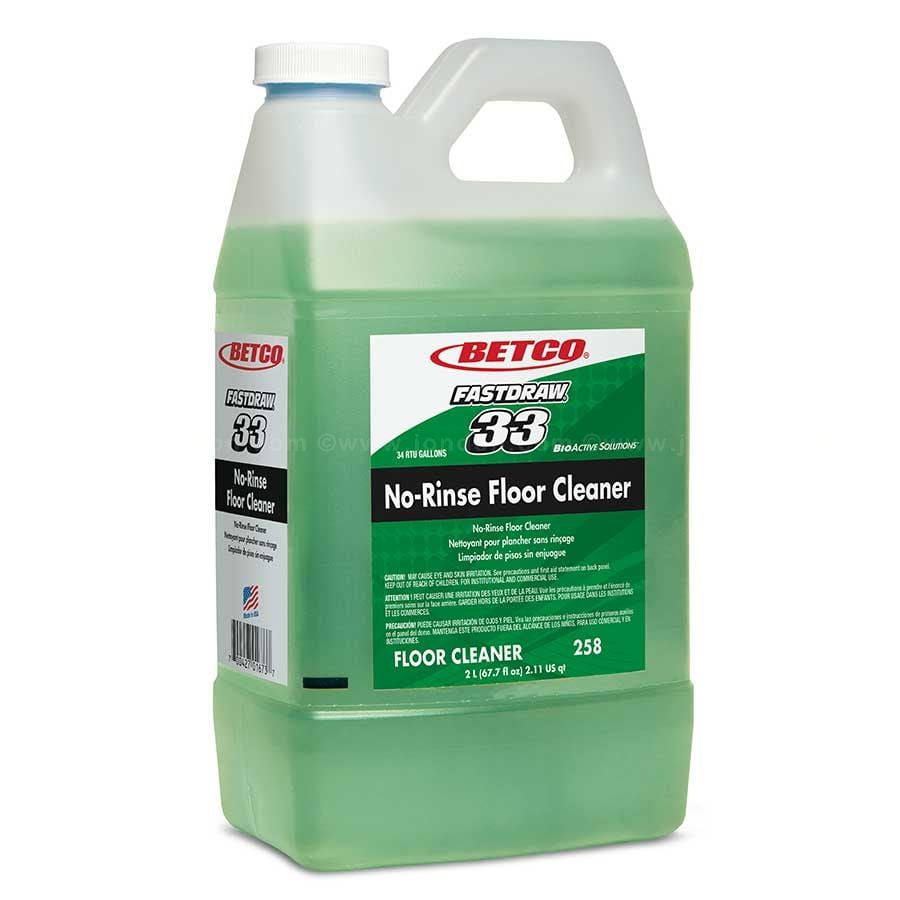 1Pc Betco FASTDRAW Green Earth No Rinse Floor Cleaner (4 PK) Walmart
