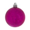 thumbnail image 1 of Vickerman M166610 Magenta Shiny Mercury Ball Ornament - 8 in., 1 of 1