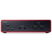 Focusrite Scarlett 2i2 4th Gen 2x2 USB Audio Interface Bundle with 2x H&A 6' XLR Cables, For PC & MAC, Great for Music Recording and Podcast (3 Items)