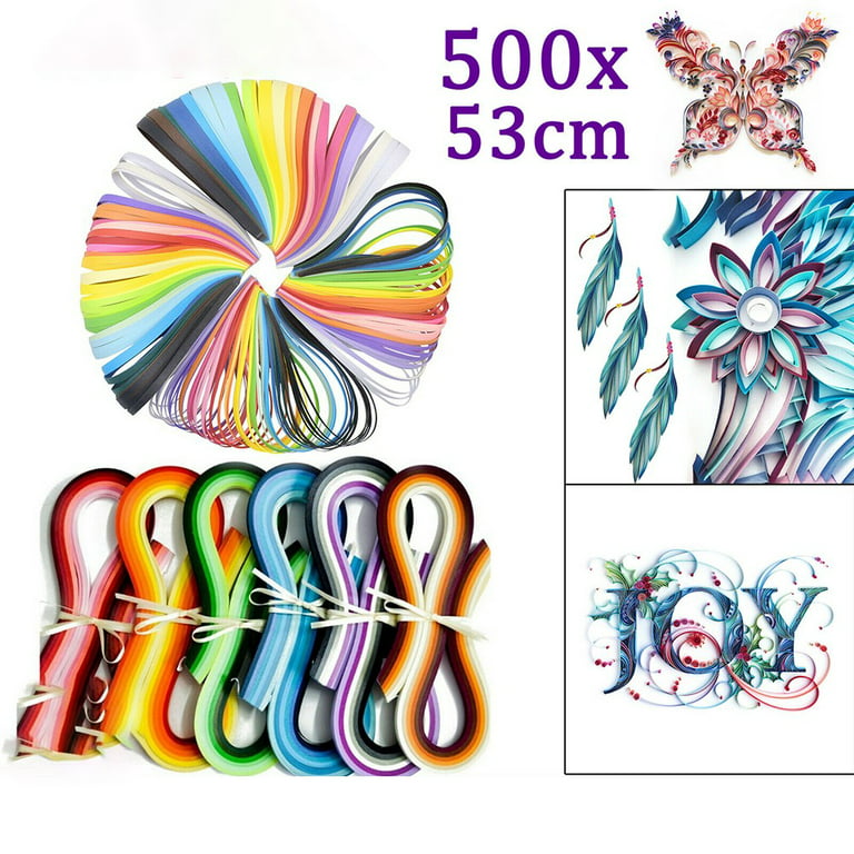 260pcs 26 Colours Quilling Strips Quilling Paper 5mm for Quilling Kit, Other