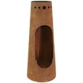thumbnail image 3 of Sunnydaze 50" Santa Fe Rust Patina Finish Steel Wood-Burning Chiminea with Wood Grate, 3 of 13