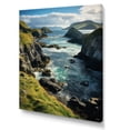 thumbnail image 2 of Designart "Peninsula Cilf Ireland Dingle wall art III" Nautical & Beach Wall Art Print, 2 of 5