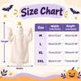 thumbnail image 2 of White Goose Onesie Pajamas, Adult Fleece Hooded Blanket Sleepwear, Funny Animal Cosplay Costume for Winter, Party & Halloween, 2 of 8