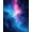 Pink, Pattern 4, variant on ODIKA 4'x6' Machine Washable Non-Slip Area Rug, Galaxy Nebula Gamepad With Cosmic Swirls And Starburst Accents High Traffic Rug, Purple, 129165