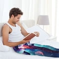 thumbnail image 5 of Sikiie Starry Multicolored Wolf Mens Pajama Pants Sleep & Lounge Pants, PJ Bottoms With elastic waistb and Pockets Medium, 5 of 6