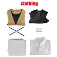 thumbnail image 1 of Disfraz de Cosplay de Anime Bungo Stray Dogs, Dazai Osamu, Chaqueta larga, traje de abrigo, cortavientos para adultos, ropa de Halloween y Navidad, 1 of 4
