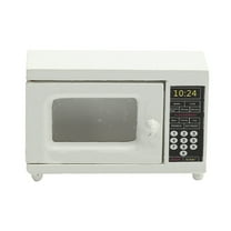 TUIBELYN Mini House Microwave Oven Vintage Cooking Accessory Ornament