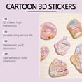 thumbnail image 3 of Glitten Magic Cartoon 3D Shake Stickers, Fun Raised 3D Decals With Shaking Elements, Perfect For ' Rooms, Laptops, Water Bottles, Scrapbooks, Party Favors, Gift For Boys Girls, 3 of 7
