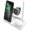 White, variant on 4 in 1 15W Fast Charging Qi Wireless Charger Station | for Smartphone, Apple Watch, Apple Pencil, AirPods Pro (Black)