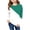 Green, variant on ZQUUVOU Kids Long Sleeve Pullover Top Crewneck Color Block Printed Casual Everyday T Shirt for Boys Girls Comfortable Dark Blue
