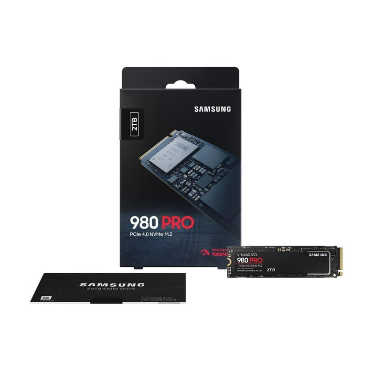 SAMSUNG 980 PRO Series - 2TB PCIe Gen4. X4 NVMe 1.3c - M.2